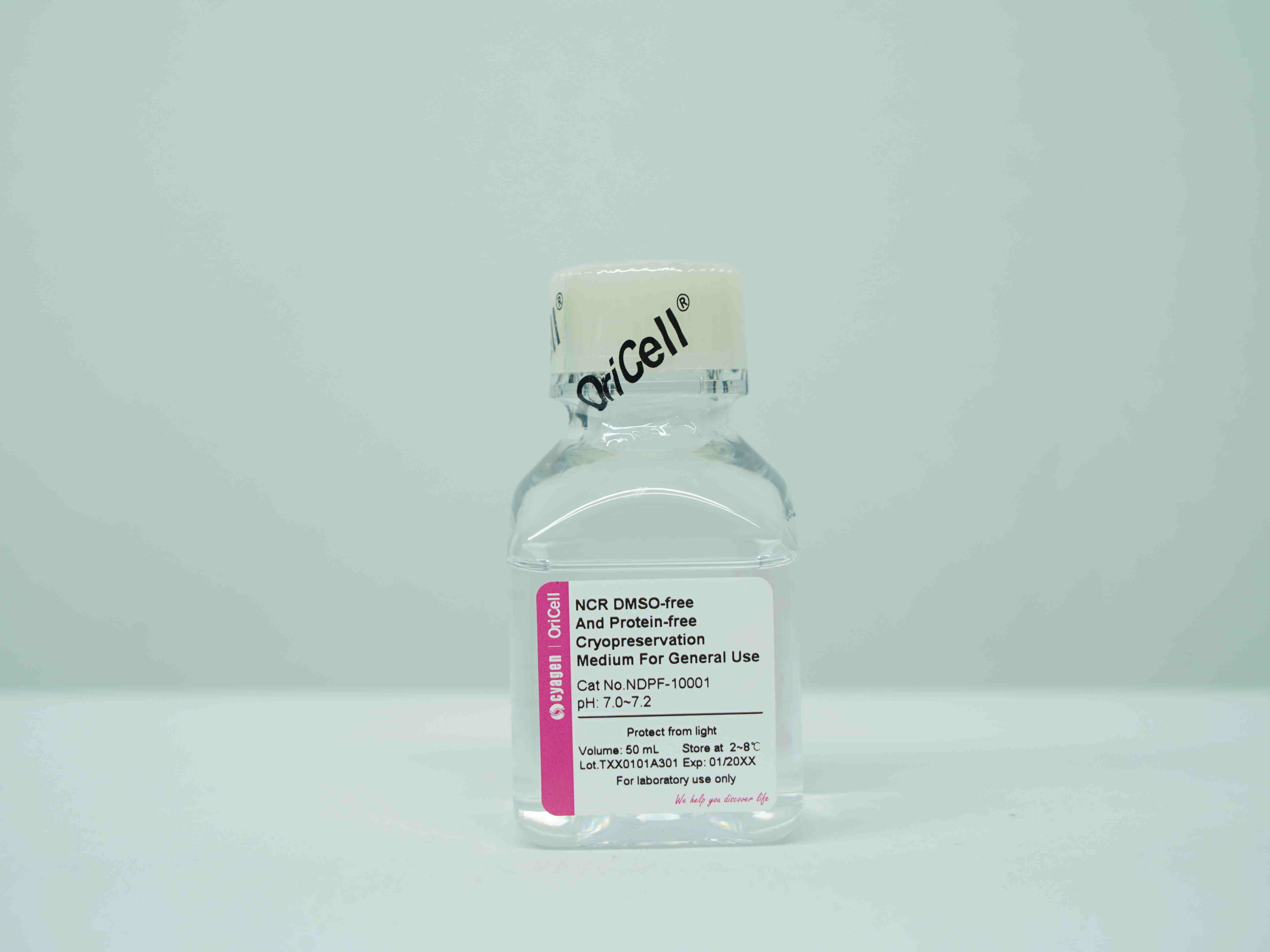 OriCell<sup>®</sup>通用无DMSO无蛋白非程序冻存液